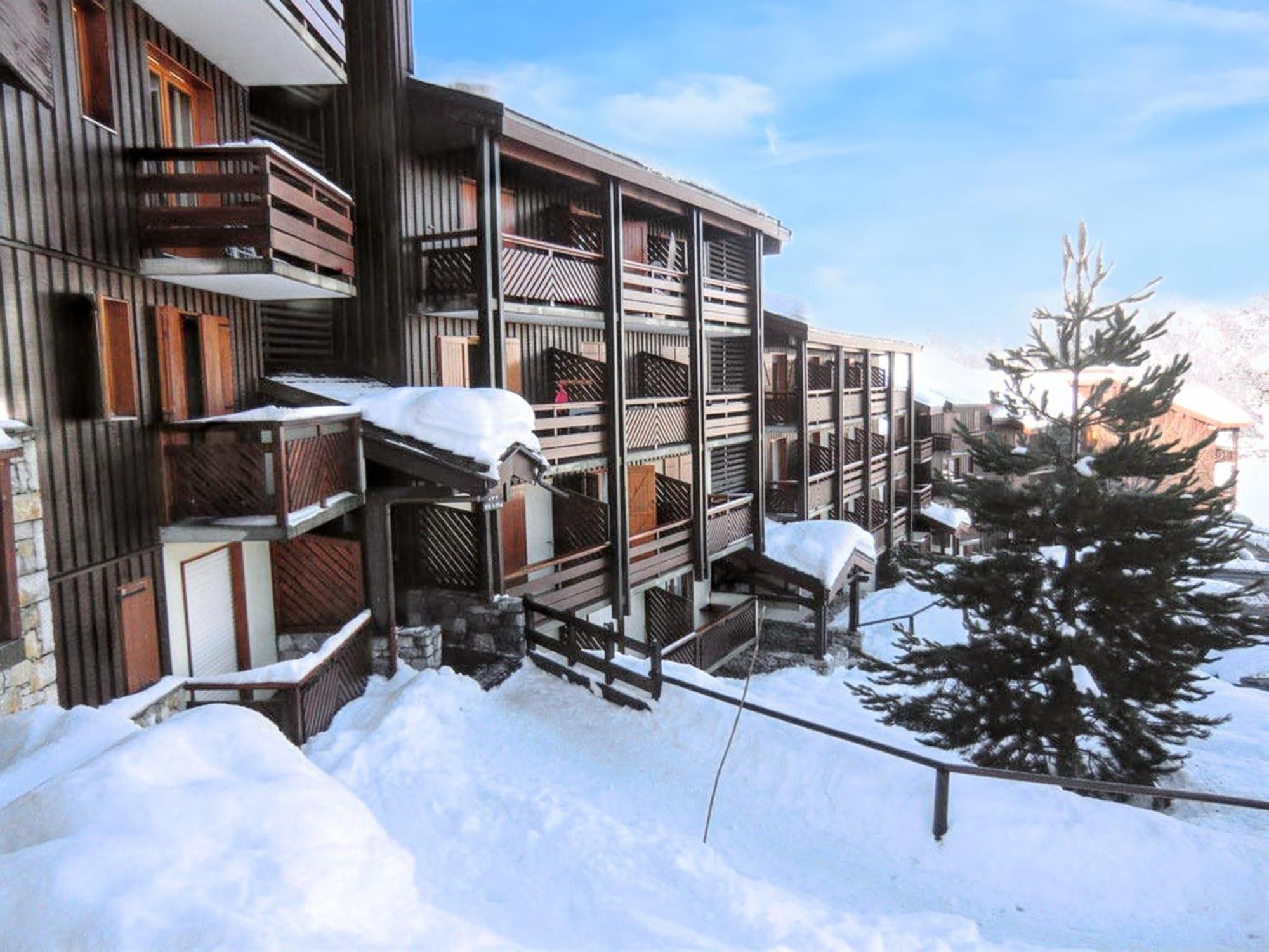 Appartement Au Pied Des Pistes A La Plagne - Vue Sur Montagne - Exteriör bild